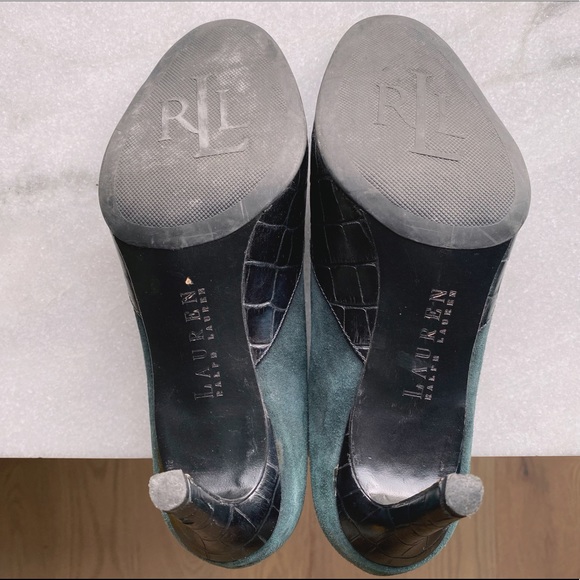 Ralph Lauren Open-toe Pumps - Picture 4 of 6